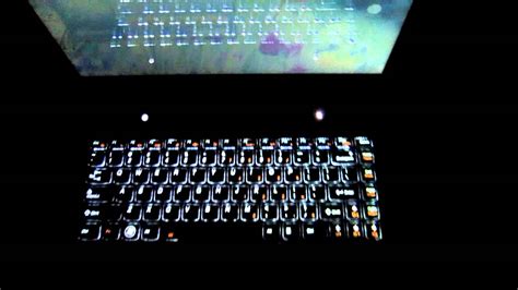 Lenovo Y480 Backlit Keyboard Demo - YouTube