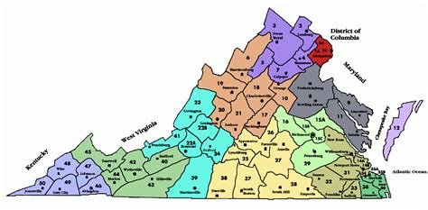 Virginia State District Map