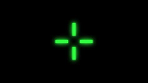 Green Crosshair Cursor