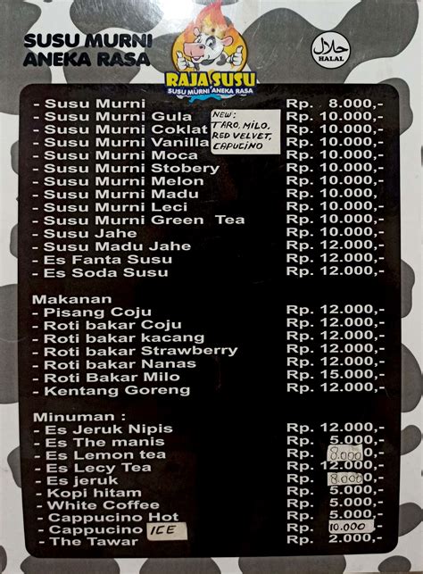 Raja Susu terdekat - Restoran dan Tempat Makan Minuman terdekat di Depok