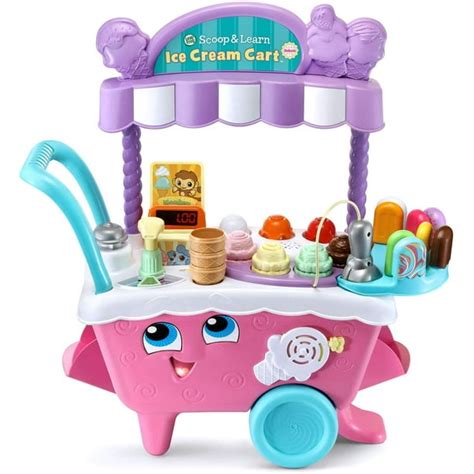 LeapFrog Scoop and Learn Ice Cream Cart Deluxe (Frustration Free Packaging) - Walmart.com ...