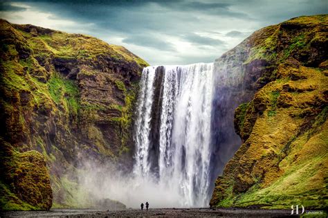 Skogafoss waterfall in South Iceland, Iceland