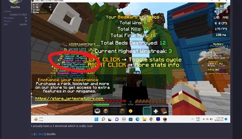 What are all your bedwars stats? | JartexNetwork