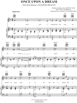 "Once Upon a Dream" Sheet Music - 48 Arrangements Available Instantly ...