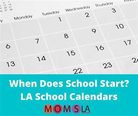 All the Los Angeles School Calendars [2023-24 School Year]