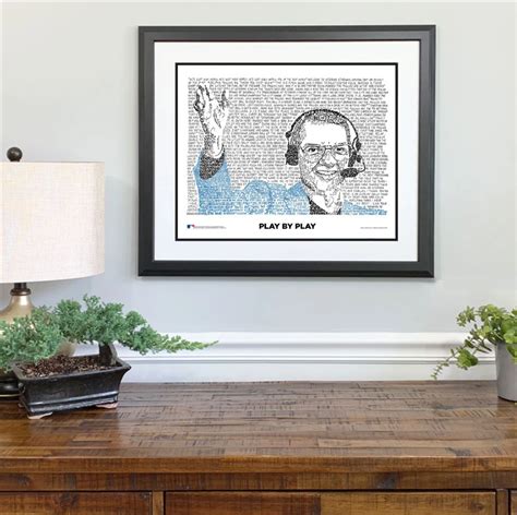 Harry Kalas Greatest Calls & Hall of Fame Speech Print by Philly Word - Shibe Vintage Sports