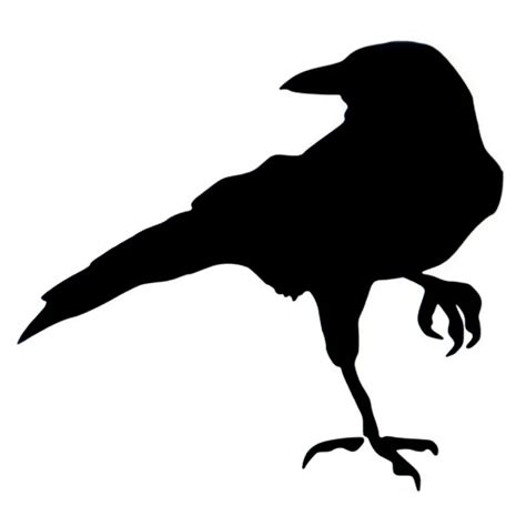 16x14.8CM Raven Creative Vinyl Car Sticker Decor Decal Black/Silver Car styling S6 2424-in Car ...