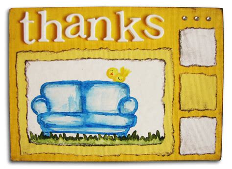 Thanks ;) | This is a thank you card I made this past summer… | Flickr