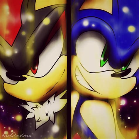 Sonic And Shadow the hedgehog super transformation by ...