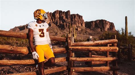 ASU football packs classic Sparky helmet-jersey combo to Oklahoma State