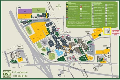 UVU Campus Map