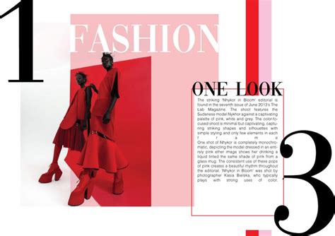 Fashion Magazine Layout Inspiration