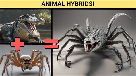 Ai-created Animal Hybrids That Will Blow Your Mind! - Part 69 - YouTube