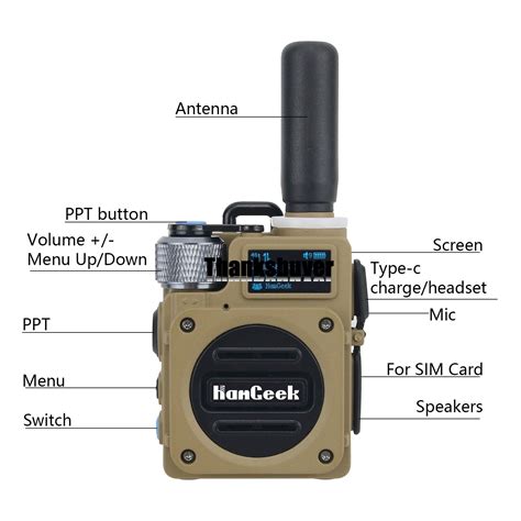 G6 Walkie Talkie Handheld Transceiver 5000KM 10W Wearable 400-470Mhz UHF | eBay