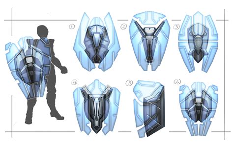 ArtStation - Sci Fi Shields