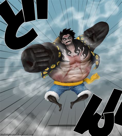 Luffy Gear 4th by multimate-pnd on DeviantArt