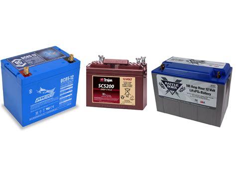 Deep Cycle Battery Types Comparisons | NAZ Solar Electric