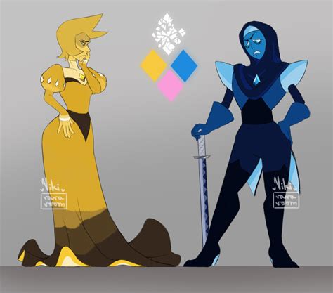 Top 97+ Wallpaper Blue And Yellow Diamond Steven Universe Completed 10/2023