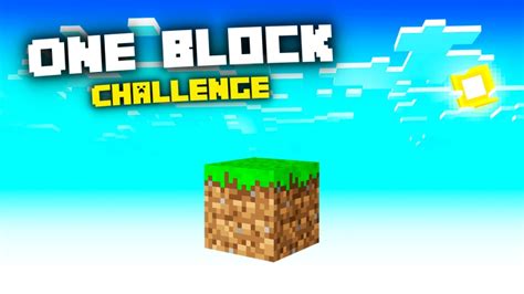 One Block Challenge in Minecraft Marketplace | Minecraft