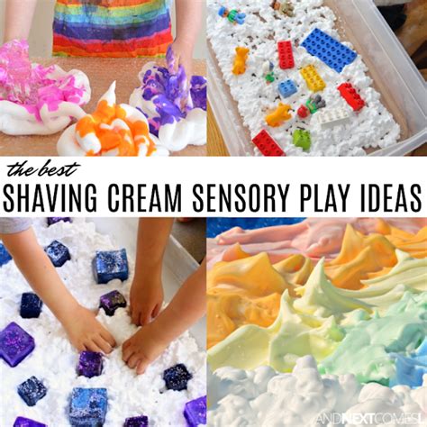 35 Creative Hands-On Shaving Cream Sensory Play Activities for Kids ...