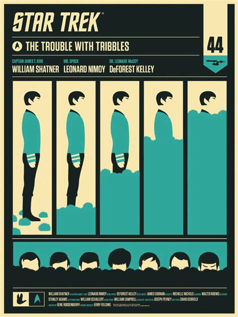 Star Trek: The Trouble With Tribbles Posters by Olly Moss