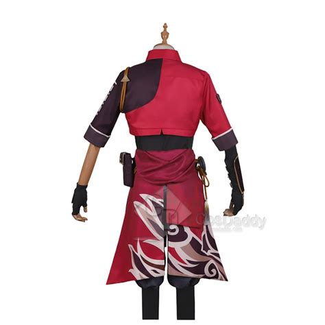 Genshin Impact Tohma Cosplay Costume Game Anime Uniform Halloween Carnival Outfit