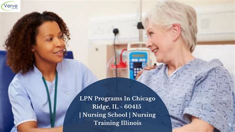 LPN Programs in Chicago Ridge, IL - 60415 | Nursing School | Nursing Training Illinois | VERVE ...