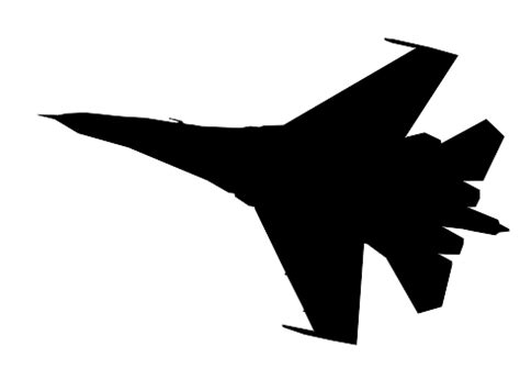 F-16 Silhouette Clip Art at Clker.com - vector clip art online, royalty free & public domain