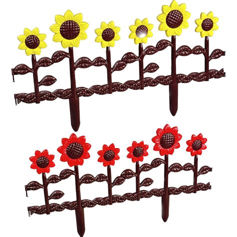 Plastic Garden Border Fence (61x34cm)