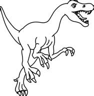 outline images of dinosaur - Clip Art Library