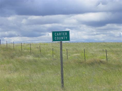 Carter County Line | Entering Carter County from Fallon Coun… | J. Stephen Conn | Flickr