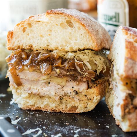 Pork Tenderloin Sandwich | The Cozy Apron