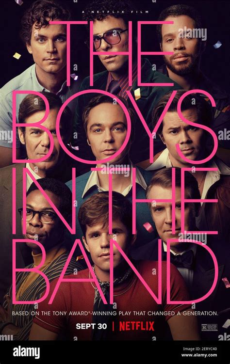 THE BOYS IN THE BAND (2020), directed by JOE MANTELLO. Credit: NETFLIX / Album Stock Photo - Alamy