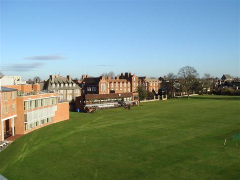 Visiting Hughes Hall, Cambridge, England: Graduate College With 19th Century Flemish Renaissance ...