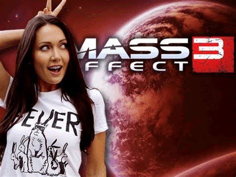 Jessica Chobot in Mass Effect 3!!! - YouTube