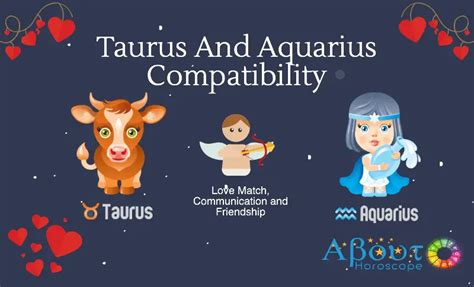 Taurus ♉ And Aquarius ♒ Compatibility and Love Match