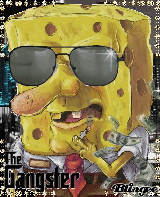 Gangster Spongebob (1500) Picture #110391101 | Blingee.com