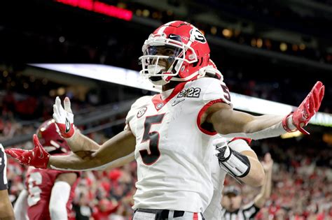 NFL Draft Profile: Adonai Mitchell, Wide Receiver, Georgia Bulldogs - Visit NFL Draft on Sports ...