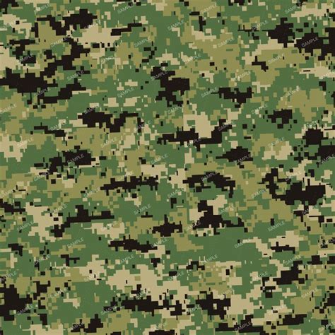 NWU Type III AOR2 Camouflage – Pattern Crew