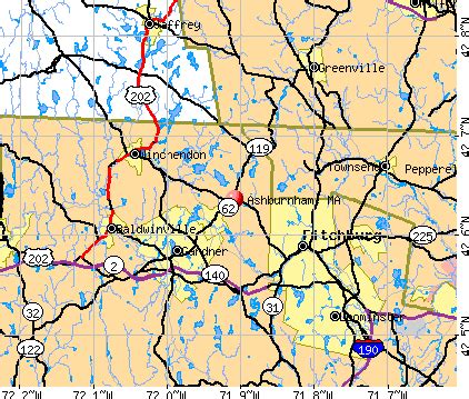 Ashburnham, Massachusetts (MA 01430) profile: population, maps, real estate, averages, homes ...