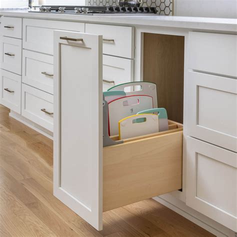 Base Pull-Out Tray Divider Cabinet - Dura Supreme Cabinetry