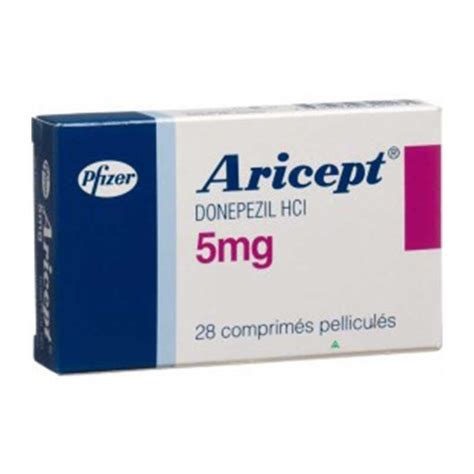 Buy Aricept 5 mg | Pfizer | Pharmaceutical