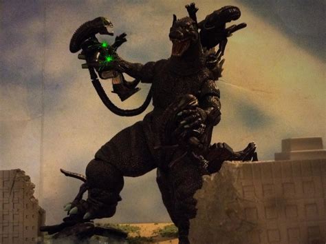 Godzilla 1994 vs aliens by Kidkaiju2001 on DeviantArt