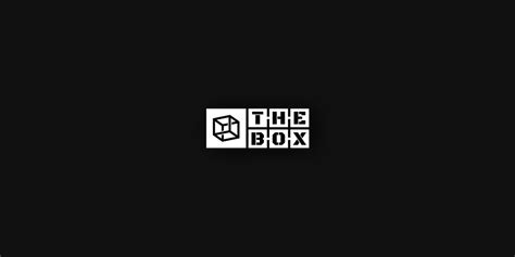 THE BOX logo on Behance