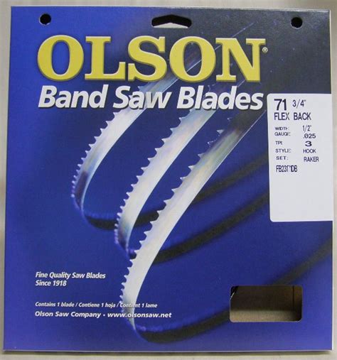 Olson 71-3/4-72" Band Saw Blades - Mike's Tools