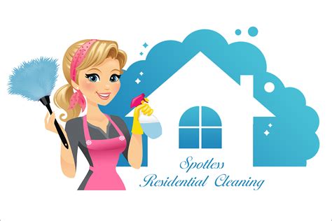 Elegant, Professional, House Cleaning Logo Design for Spotless Residential Cleaning by Seema ...