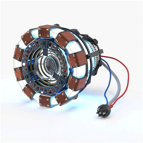 Iron man Arc Reactor Free 3D Model - .3ds .obj .c4d .fbx .lwo .sldprt - Free3D