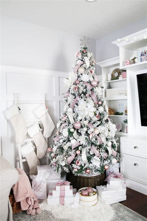 Pink Christmas Home Tour | Abby Organizes