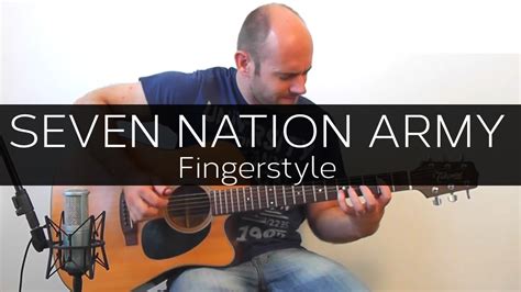 Seven Nation Army - Acoustic Guitar Solo Cover Fingerstyle) - YouTube