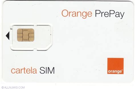 Orange PrePay - SIM card, Orange - SIM Card - Romania - Token - 39753